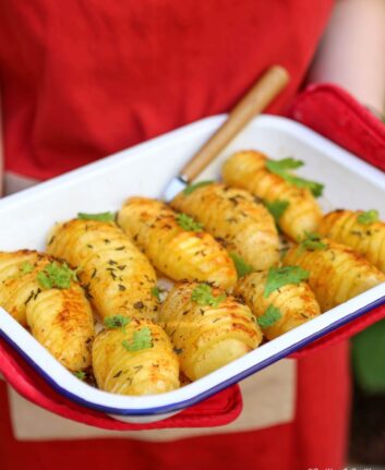 Hasselback potatoes