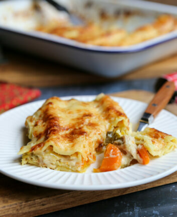 Lasagnes aux restes de dinde