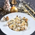 Risotto de Noël aux coques et à la truffe