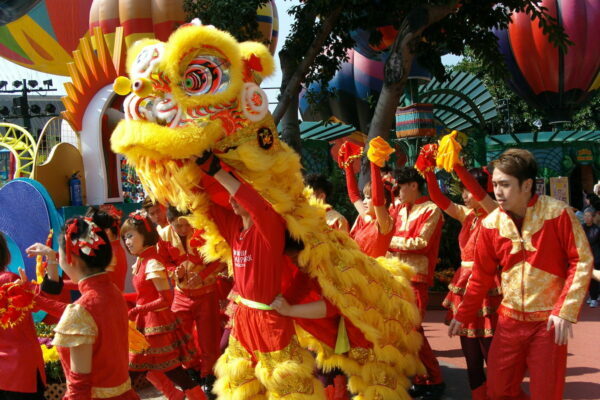 Danse du lion ©Shankar S - Licence CCBY20