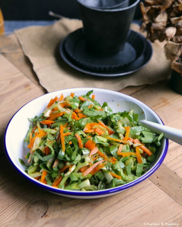 Mélange chou carottes