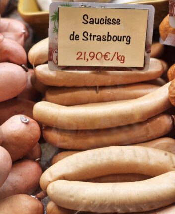 Saucisses de Strasbourg