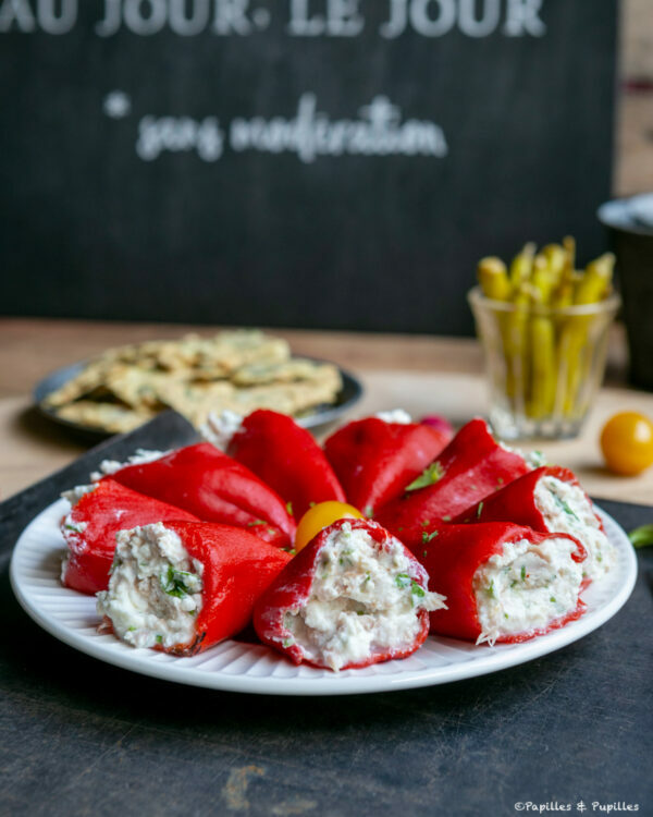Piquillos farcis au thon