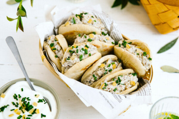 Rillettes de sardines au citron confit et fromage frais