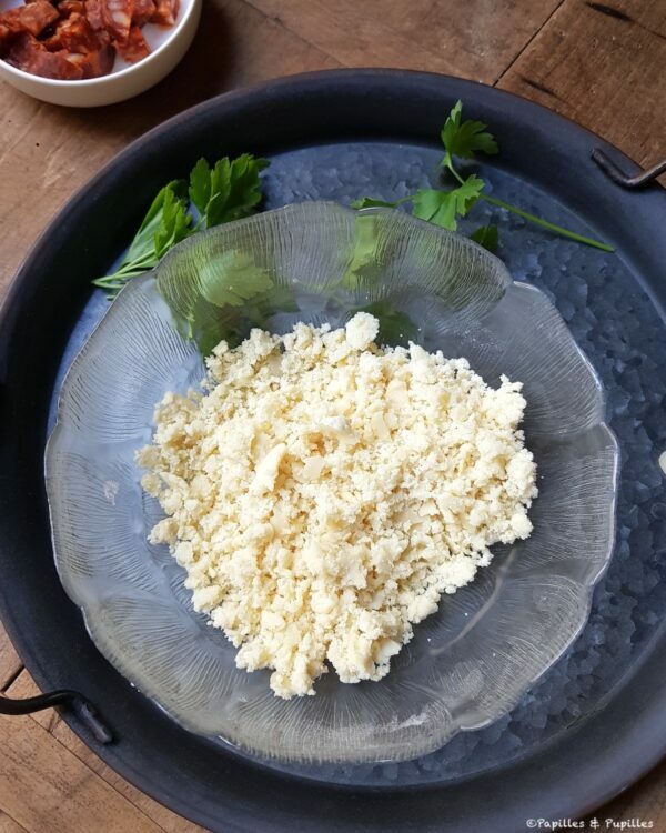 Pâte à crumble crue