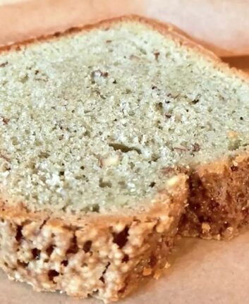Cake au thé matcha