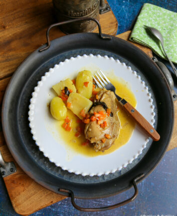 Cuisses de poulet à l'estragon