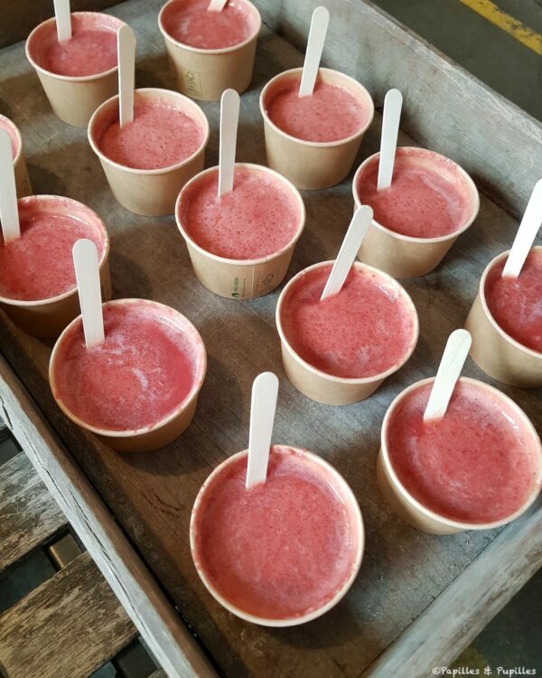 Crème de mil façon pannacotta