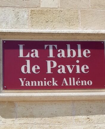La Table de Pavie - Yannick Alleno