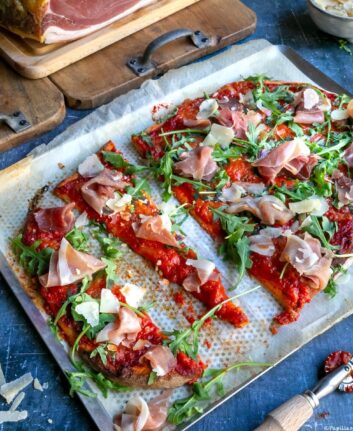 Pizza basque