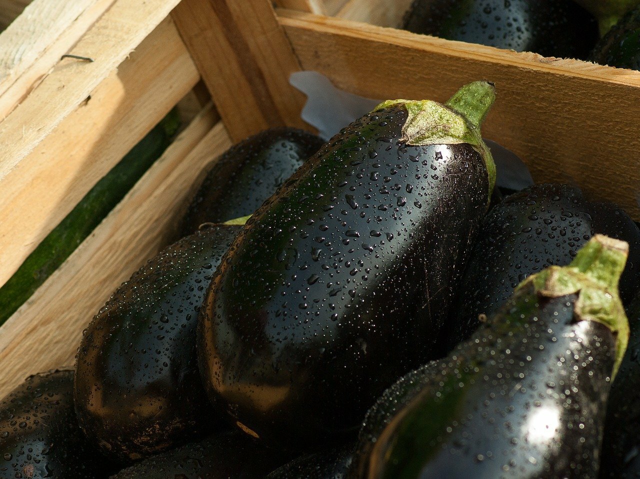 Aubergines - ©jacqueline macou de Pixabay