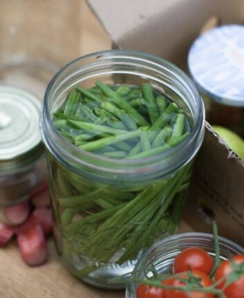 Conserves de haricots verts ©Le Parfait