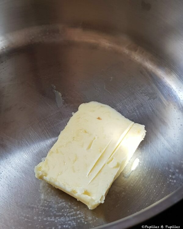 Beurre dans la casserole