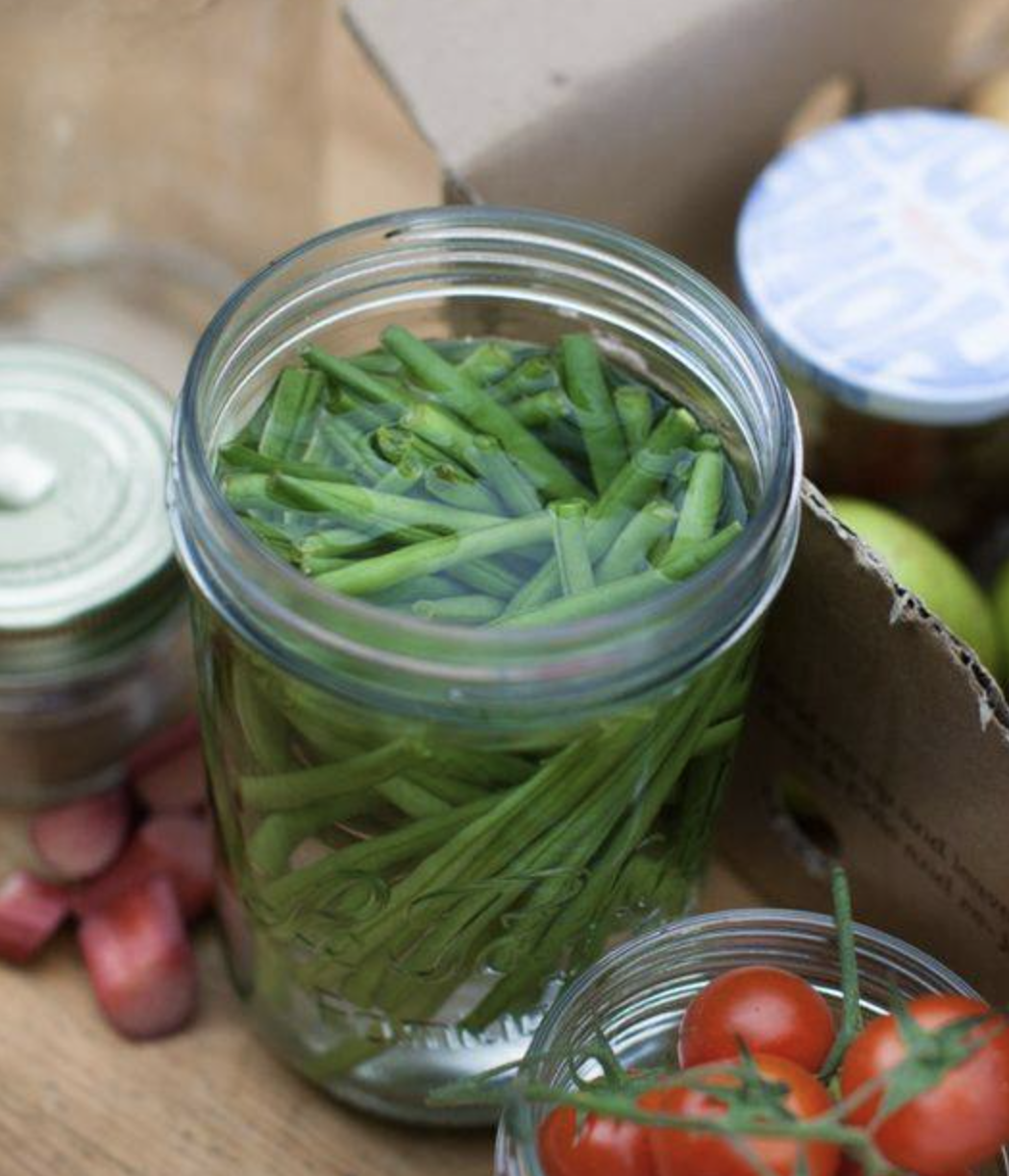 Conserves de haricots verts ©Le Parfait