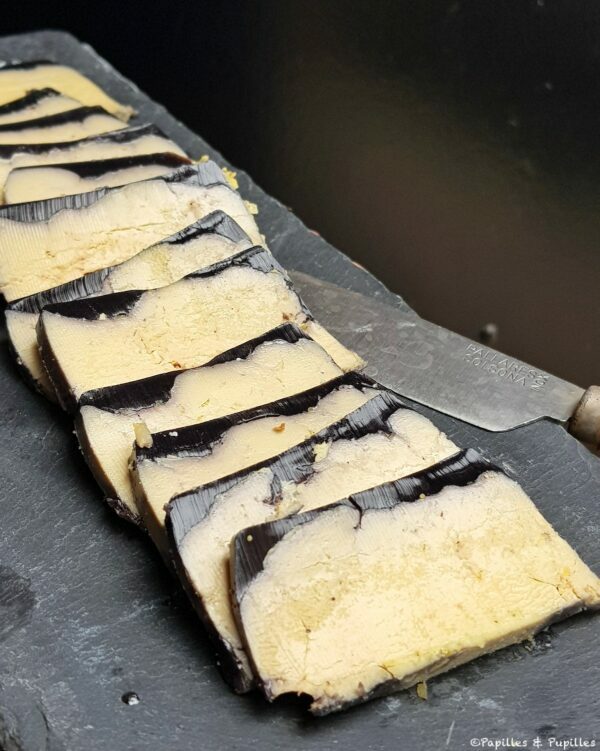 Foies gras en gelée de Malbec