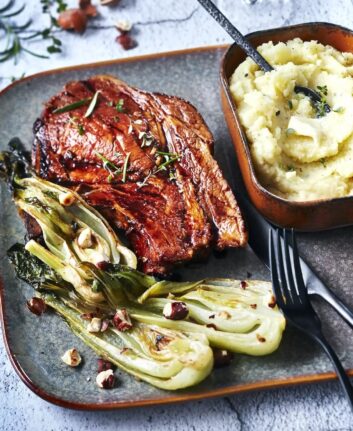 Longe de porc bio en saveurs sucrées salées © Amélie Roche pour Les Viandes Bio/Interbev