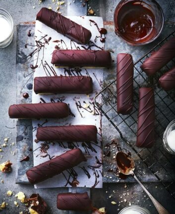 Gâteaux façon Twix Maison ©Julie Mechali