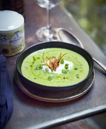 Velouté de petits pois