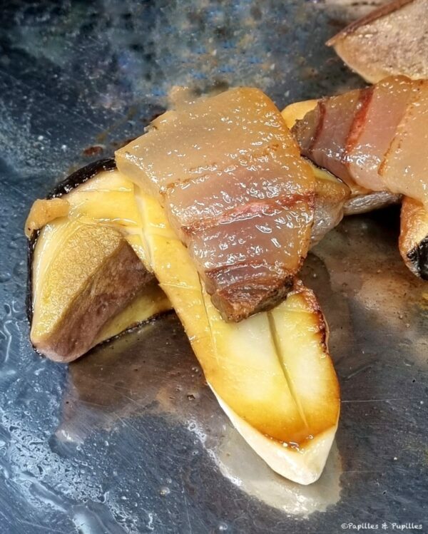 Cèpes nourris au lard