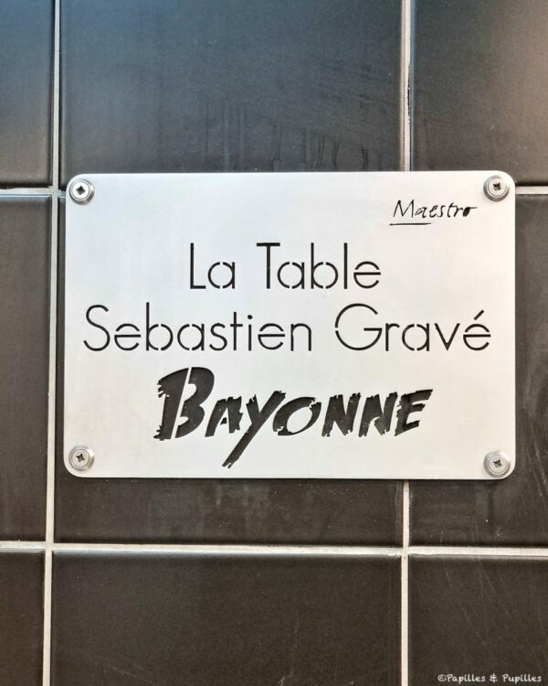 La Table Sébastien Gravé