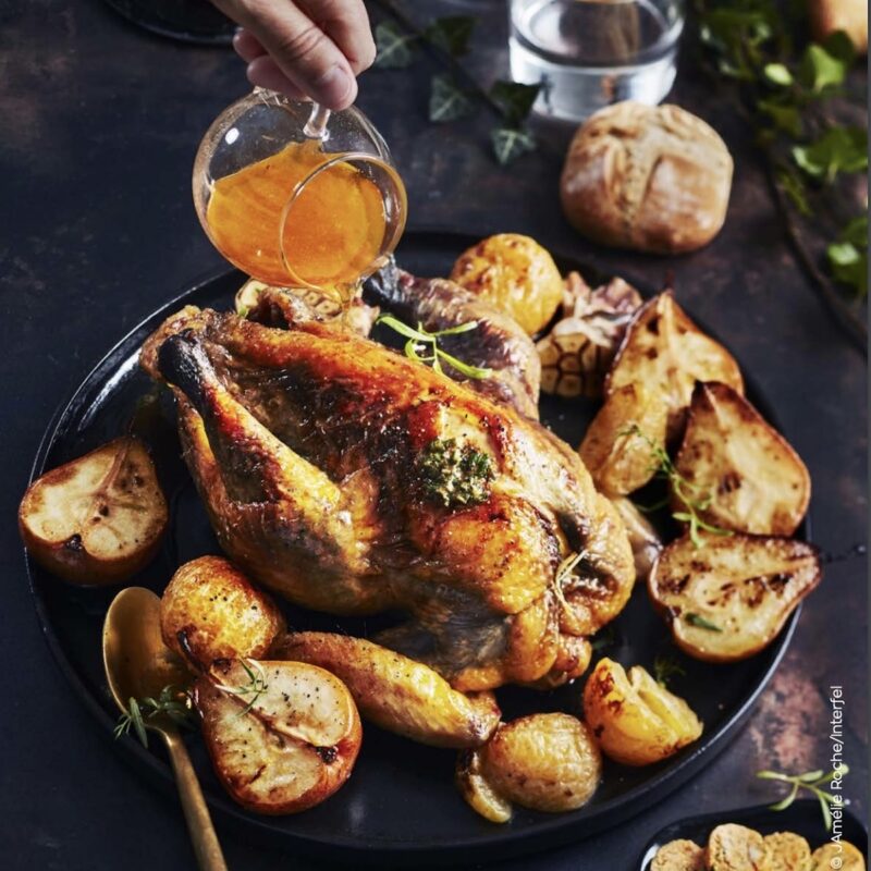 Pintade Rotie Au Four Cuisson Lente Marmiton