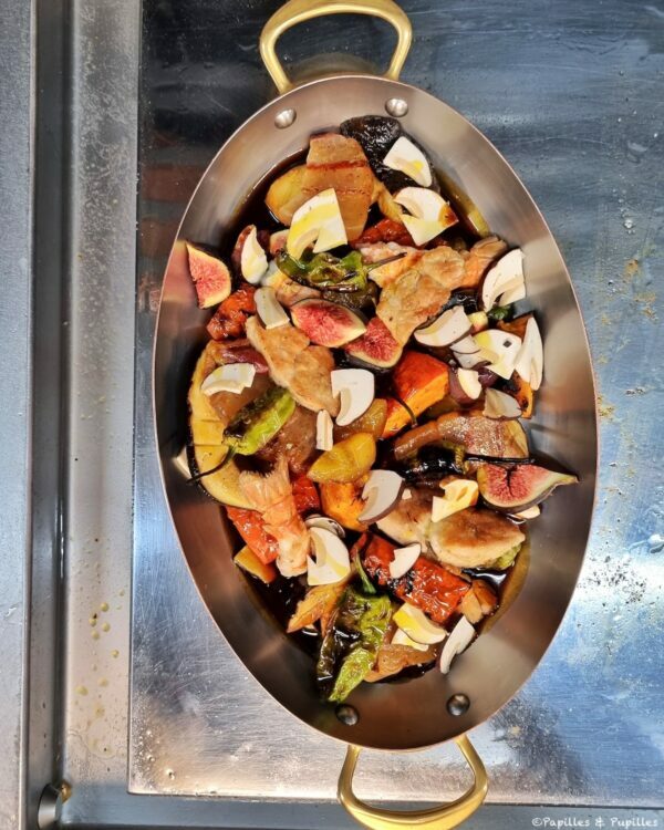 Plat dressé en cuisine