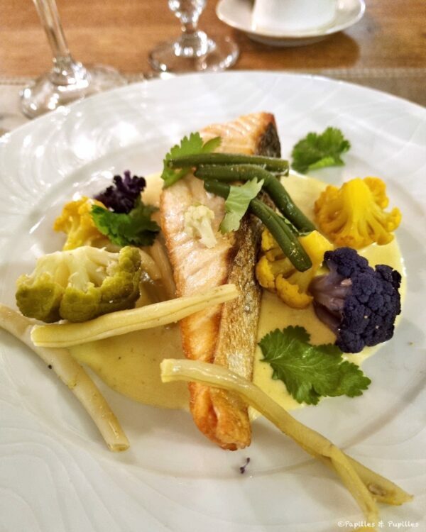 Saumon et beurre blanc