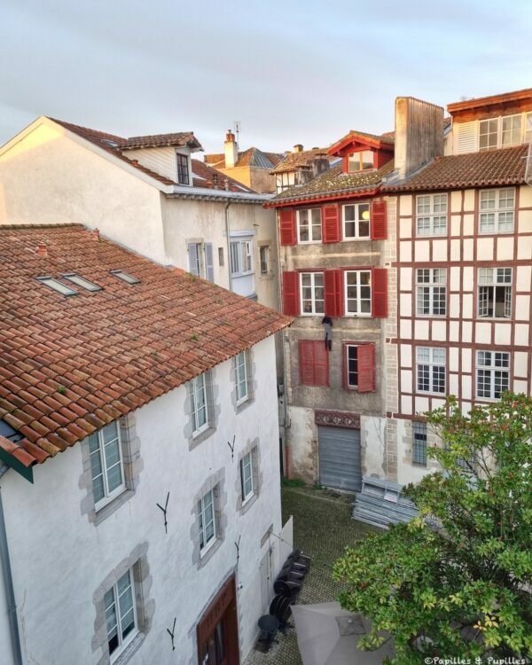 Vue de ma chambre Hôtel des Basses Pyrénées