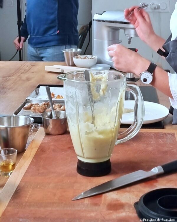 Purée dans le blender