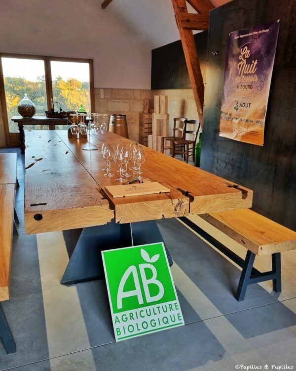 Salle de dégustation - Château de Côts