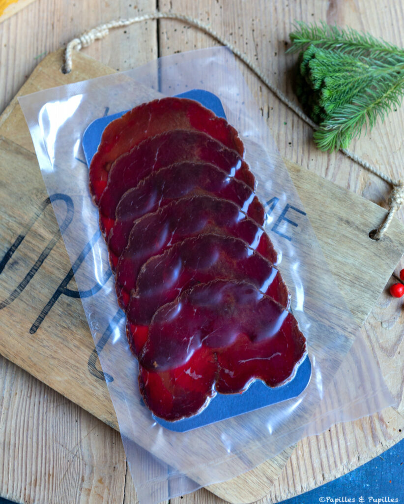 Coppa de boeuf tranchée au Piment d'Espelette