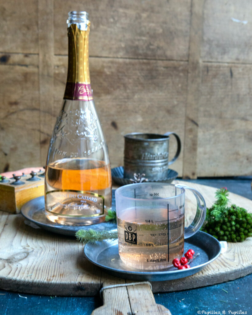 Crémant verre mesure