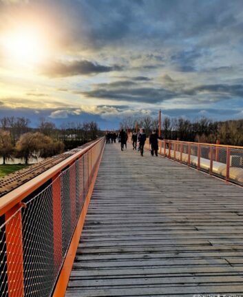 Pont de fer, Moulins, Allier