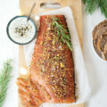 Saumon façon gravlax