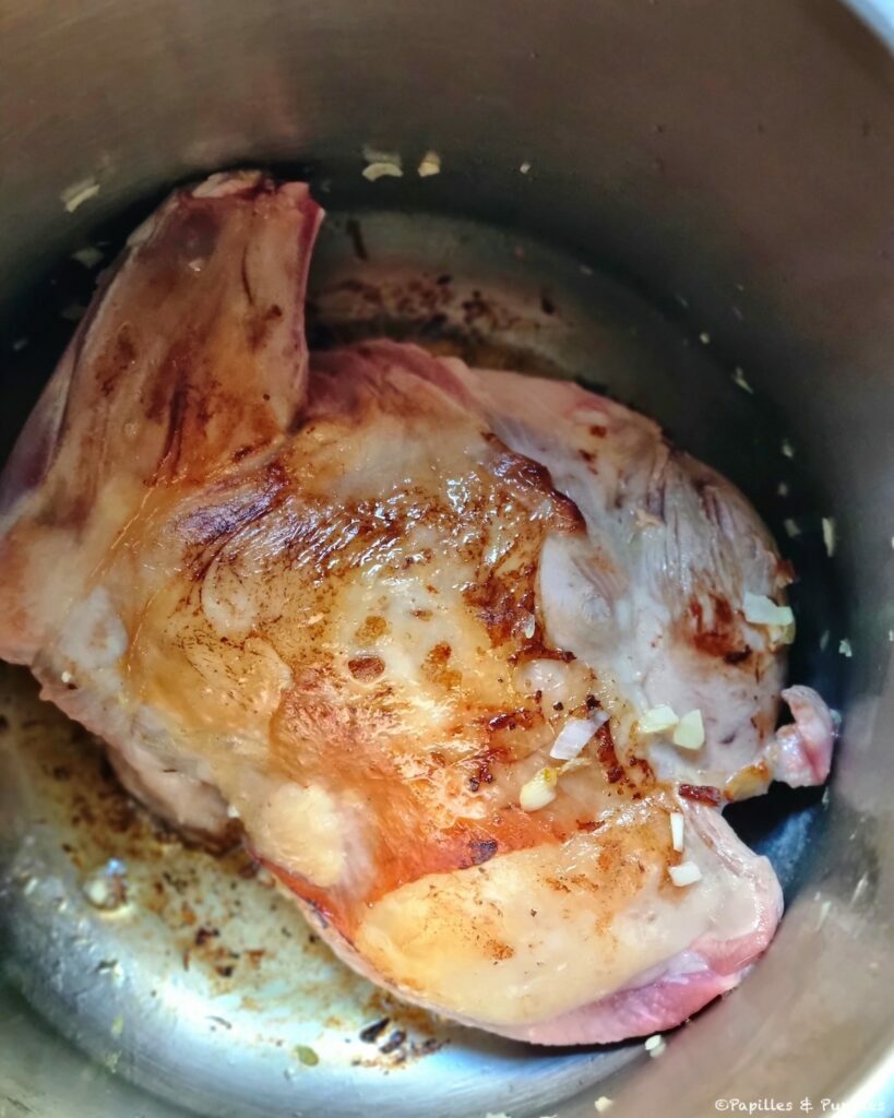 Agneau dans cocotte