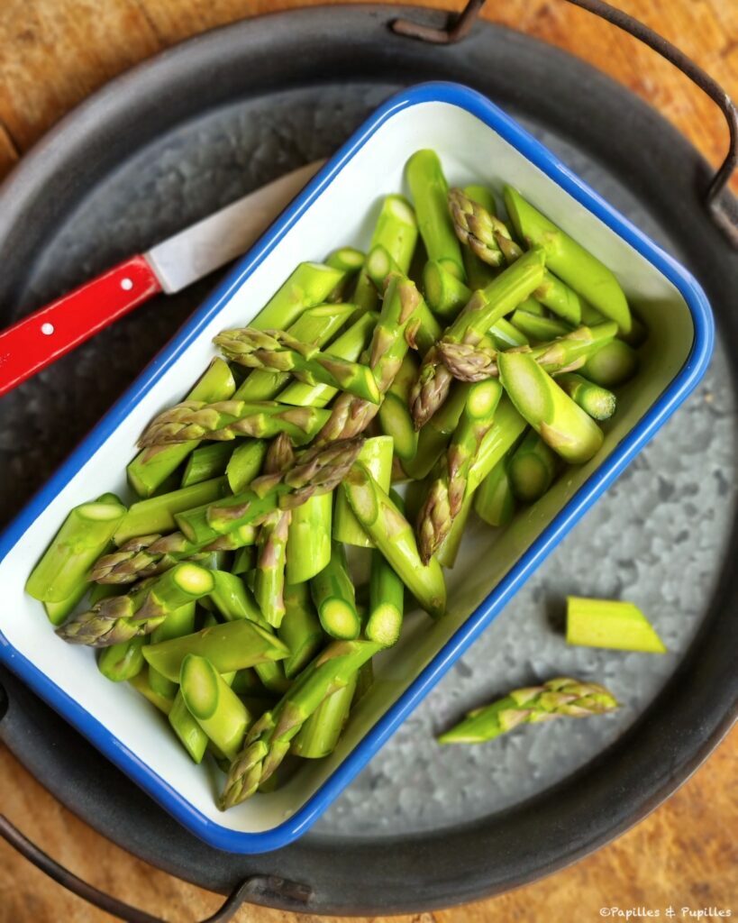 Asperges coupées