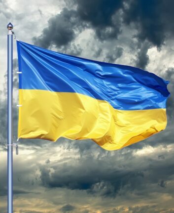 Drapeau Ukrainien ©Just Click's With A Camera Domaine Public
