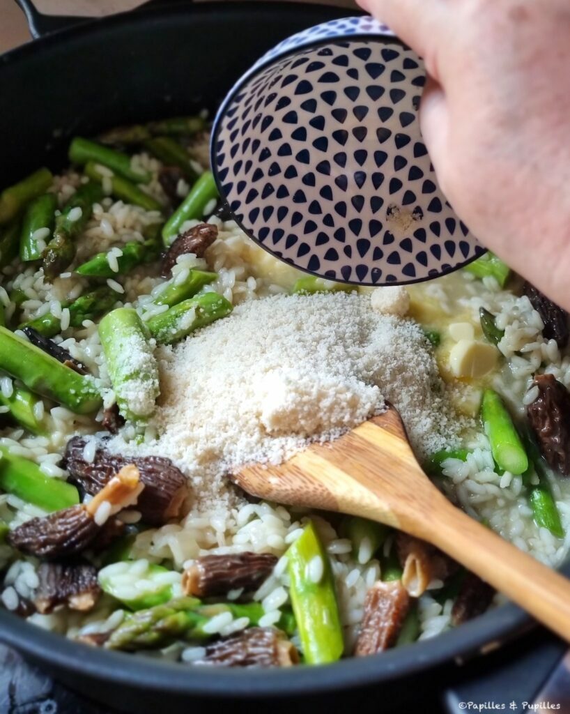 On ajoute le Parmesan