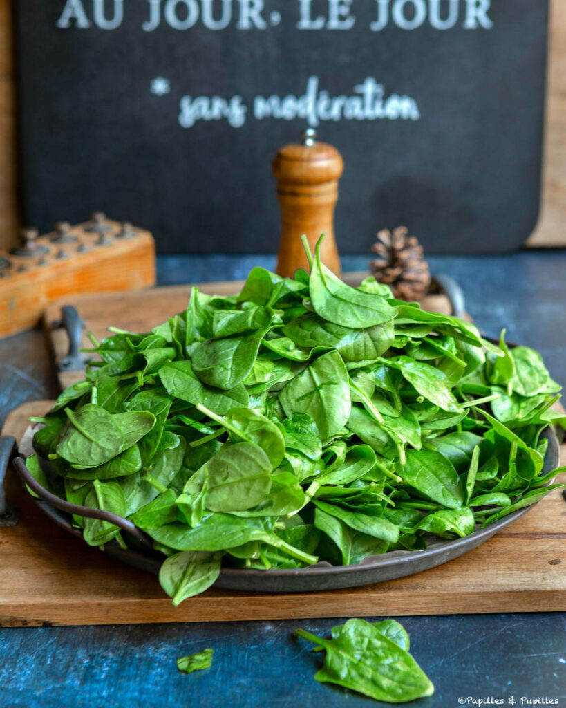 Pousses d'épinards