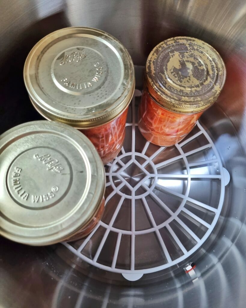 Remplir le stérilisateur