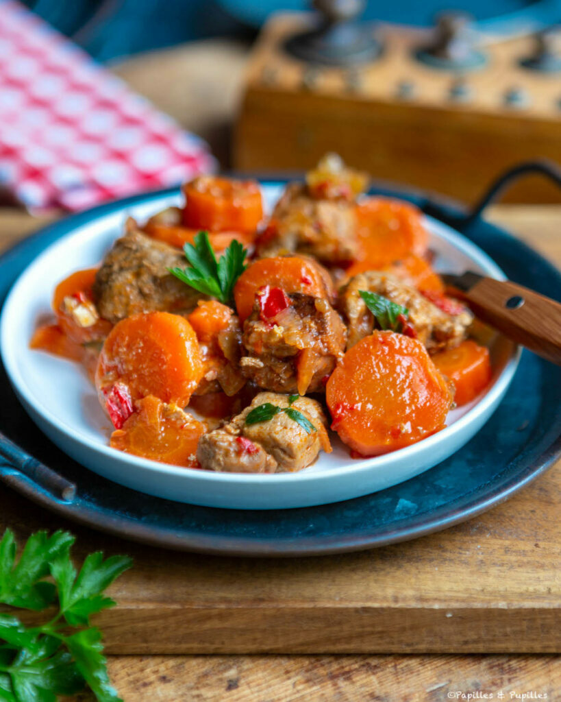 Sauté de porc au chorizo