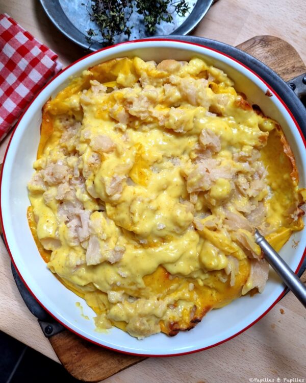 Gratin de chou-fleur - Béchamel au curry