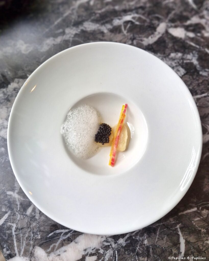 Le céleri - Céleri, vanille et légumes croquant