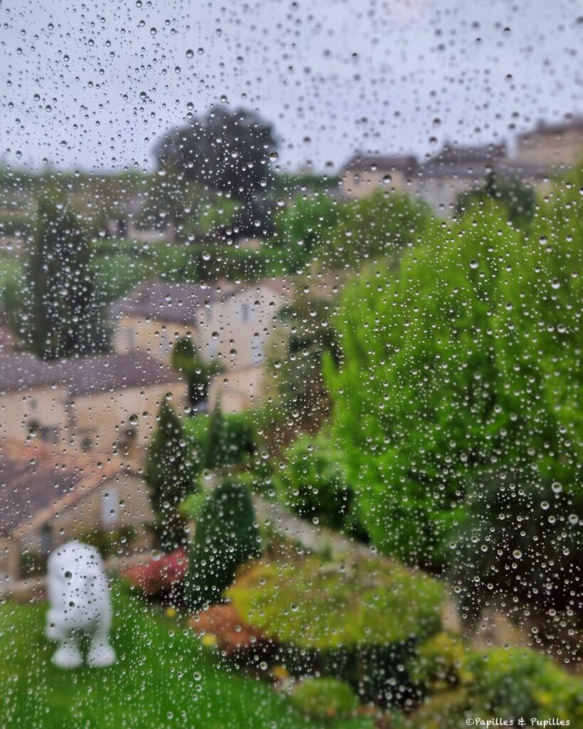 Saint Emilion sous la pluie