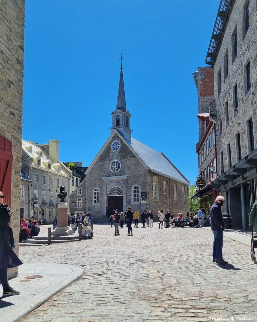 Eglise Notre Dame des Victoires Place Royale Québec