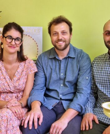Marion, Léo et Romain