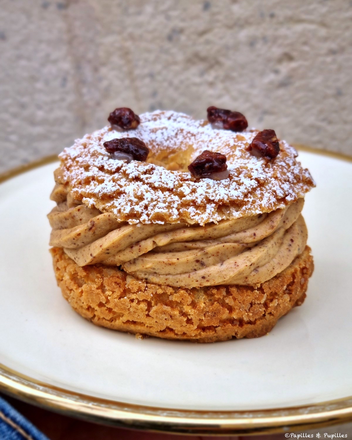 Paris Brest aux noix de pécan
