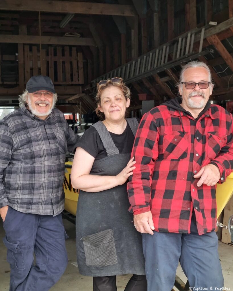 Annie Harvey, Patrice Harvey, et André Umbriaco
