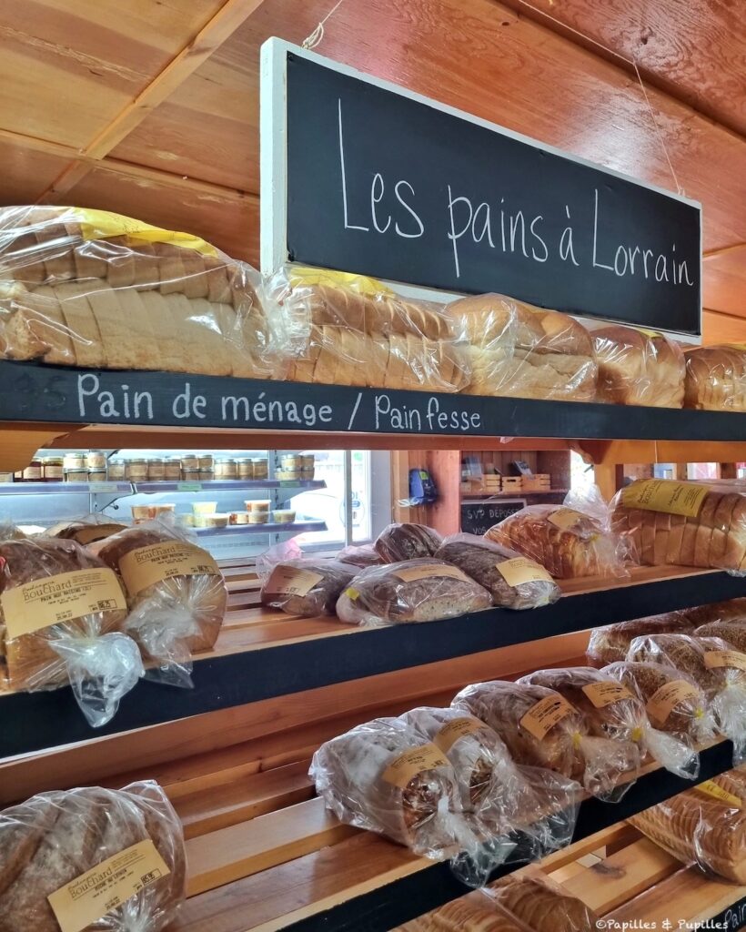 Les différents pains