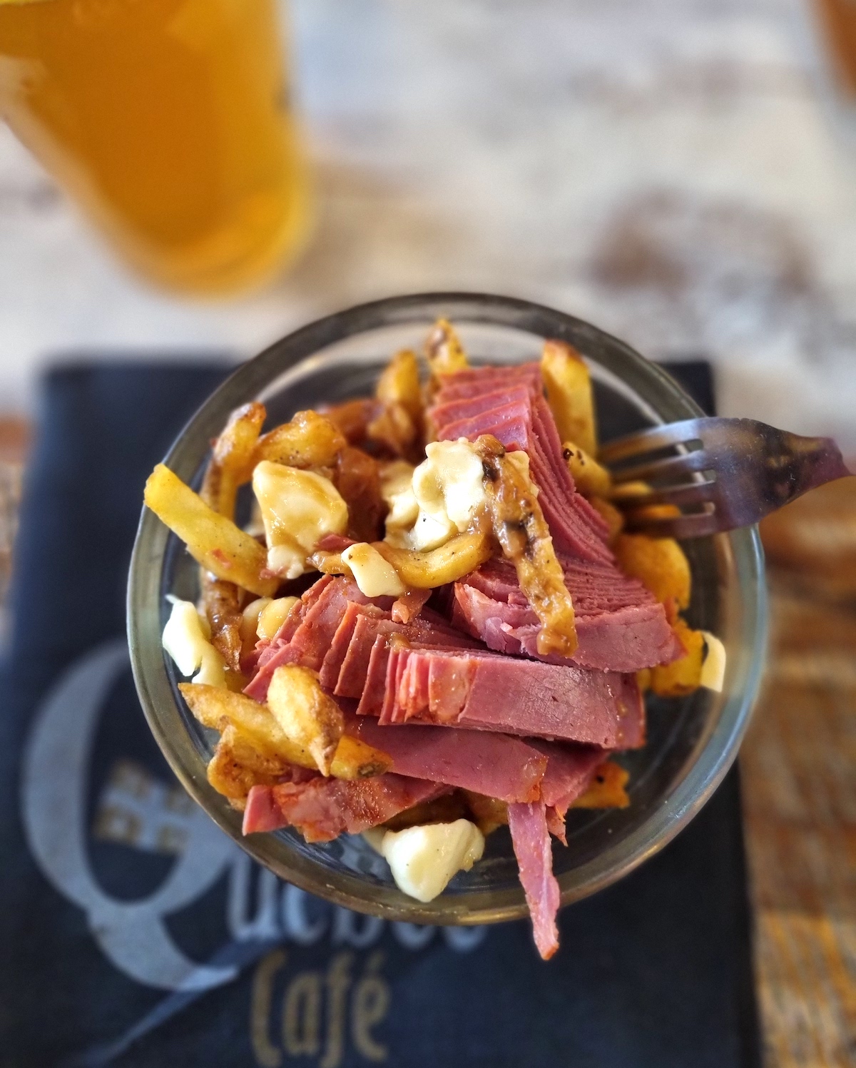 Poutine à la smoked meat